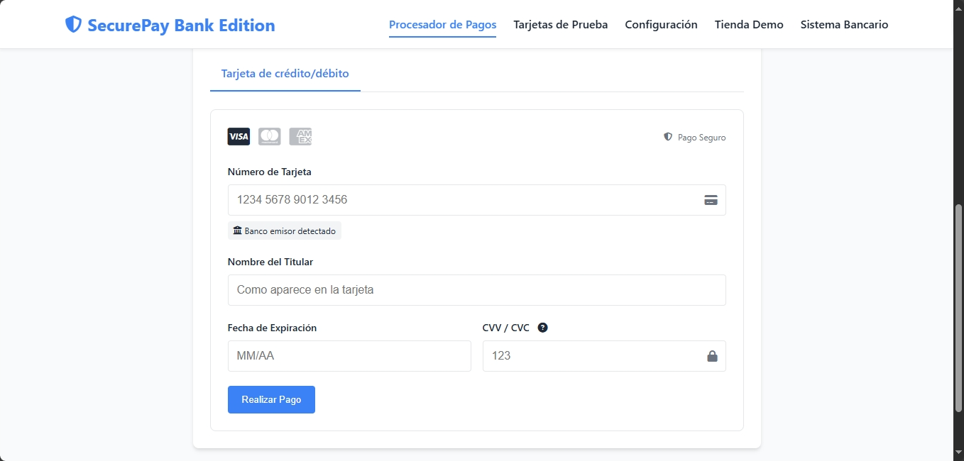 Arquitectura SecurePay